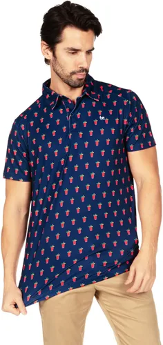 Vista 4 de Tipsy Elves Polo de golf - Polo deportivo de rendimiento para hombre