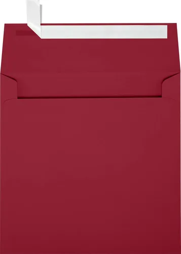 Vista 7 de LUXPaper Sobres de invitación cuadrados Despegar y prensar 6 x 6 pulgadas Rubio metálico Texto de 81 libras Cantidad de 1,000