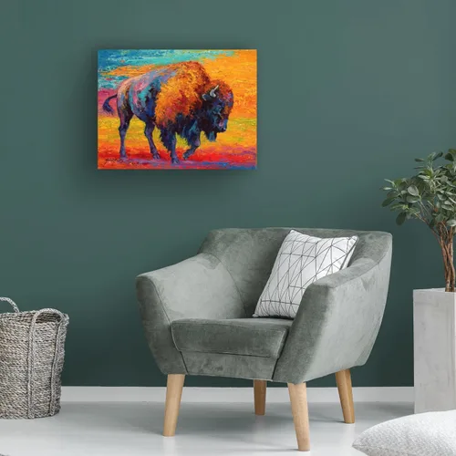 Vista 4 de Trademark Fine Art - Lienzo decorativo "Espíritu de la pradera" - 18x24