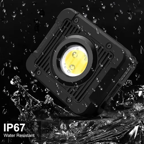 Vista 7 de 10000mAh 6000LM luz de trabajo recargable luz de camping luz mazorca luz 2400/4000/6500K tienda luz portátil mazorca luz impermeable tienda falla