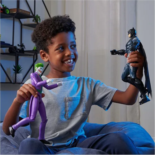 Vista 6 de DC Batman - Joker Comics - Figura 30 CM - Univers Batman - Figura articulada - Coleccionista de Jouet - Enfant 3 Ans et +