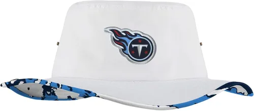 Vista 6 de FOCO - Sombrero deportivo para mujer, con logotipo de equipo de la NFL, para exteriores, para el sol Blanco híbrido
