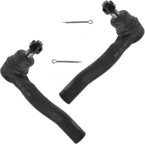 Vista 45 de TRQ Juego de barras de acoplamiento delanteras exteriores 2 piezas compatibles con Land Rover LR3 2005-2009