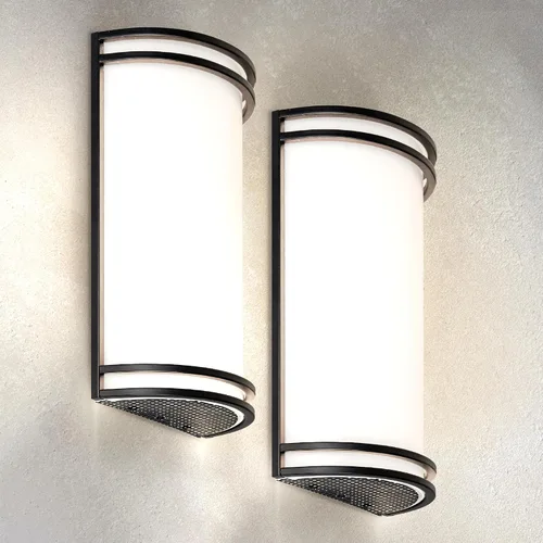 Vista 25 de ASD - Lámpara de pared LED para interiores, níquel cepillado 3000/4000 8 pulgadas Níquel cepillado