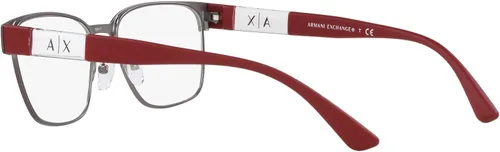Vista 5 de AX ARMANI EXCHANGE Marcos rectangulares para gafas Ax1052 para hombre, Lente mate de plomoDemo.