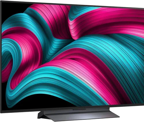 Vista 3 de LG OLED42C5PUA 42" OLED evo 4K UHD Smart WebOS TV 2025 Bundle con SKM1 2.0 Ch. Barra de sonido compacta de 37"-70", soporte de pared para TV