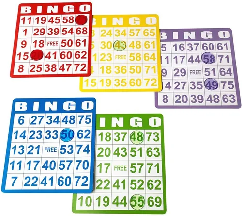 Vista 6 de Yuanhe 100 tarjetas de juego de bingo, hojas de papel desechables reutilizables para niños, fiestas, escuela, aula, reuniones familiares