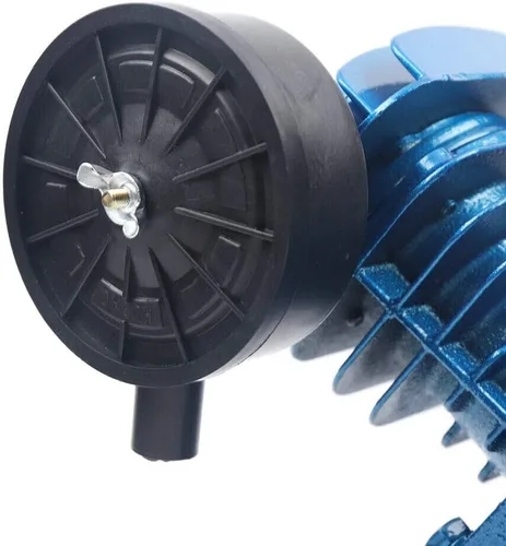 Vista 7 de Munsinn 2HP 115PSI doble cilindro V-tipo compresor de aire bomba bomba herramientas de aire 1.5KW