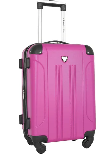 Vista 3 de Travelers Club Sky+ - Juego de equipaje, Fucsia