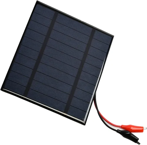 Vista 28 de Bettomshin 5 unidades de mini paneles solares de 5 V 25 MA, células solares policristalinas, módulo de panel micro solar para juguetes eléctricos