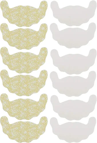 Vista 5 de ToBeInStyle - Sujetadores de presión para mujer (6 pares, autoadhesivos, sin espalda)