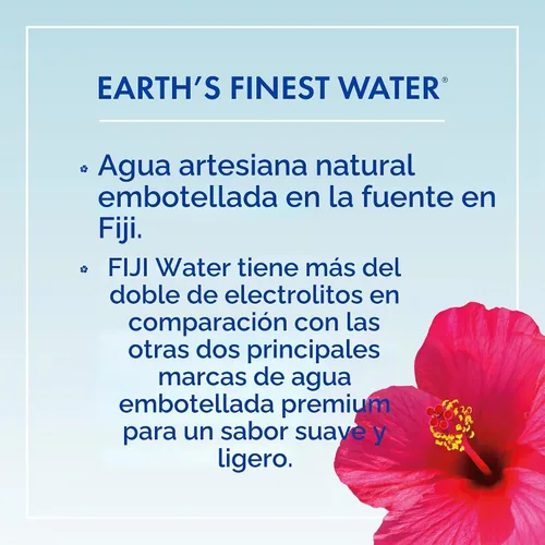 Vista 8 de FIJI Agua embotellada artesanal natural de 1 litro / 33.8 onzas líquidas