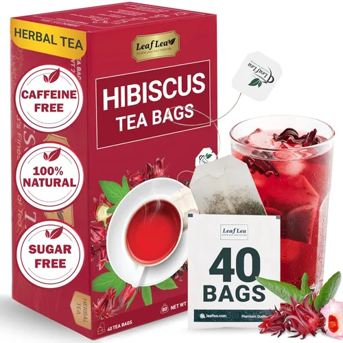 Vista 14 de LeafLea Bolsas de té de melón amargo natural, 40 bolsas de té de hierbas Cundeamor - Té de frutas Melon Amargo Gohyah Apoyo para el bienestar