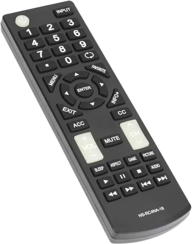 Vista 2 de Reemplazo universal de control remoto NS-RC4NA-18 para todos los televisores Insignia