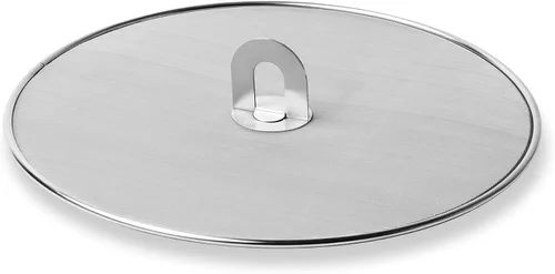 Vista 10 de Homestia 2 pantallas contra salpicaduras para sartén, protector contra
