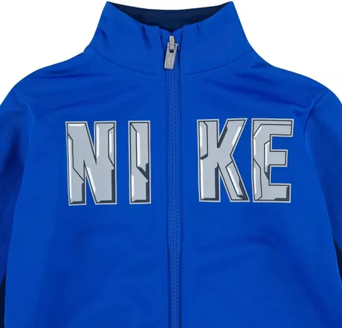 Vista 5 de Nike Conjunto de 2 piezas de chaqueta y pantalones Dri Fit con cremallera completa para niños pequeños
