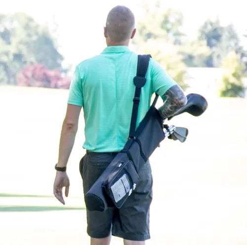Vista 6 de Bolsa de domingo de 5 pulgadas, bolsa de transporte ligera, bolsa de golf para campo ejecutivo