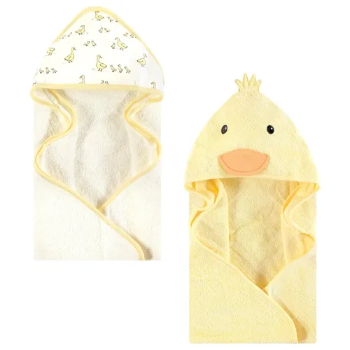 Vista 95 de Hudson Baby Toalla con capucha unisex de algodón con cara de animal para bebé, cocodrilo, talla única