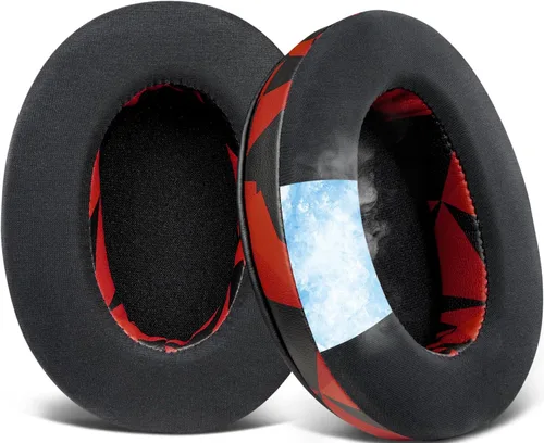 Vista 10 de SOULWIT Almohadillas de gel refrescante para Audio-Technica ATH M50X/M40X, HyperX Cloud/Alpha, SteelSeries Arctis, almohadillas para los oídos