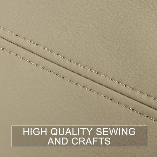 Vista 6 de X AUTOHAUX Par de cuero de microfibra beige panel de puerta reposabrazos reemplazo para Volkswagen Beetle 1998-2010