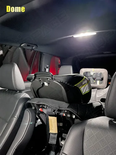 Vista 4 de Kit de 6 luces LED Civic para interior Honda Civic 2016 2017 2018 2019 2020 2021 blanco 6000K mapa interior cúpula espejo de tocador paquete