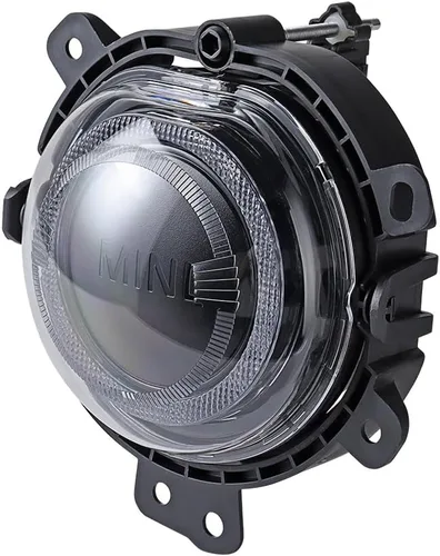 Vista 9 de Luz antiniebla para parachoques delantero derecho del pasajero, DRL, xenón, blanco, lente transparente compatible con BMW Mini F54 Clubman F55 5
