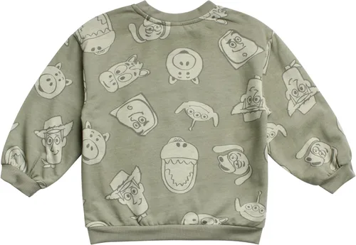 Vista 5 de Disney Conjunto deportivo de forro polar de Mickey Mouse para niños - Lilo & Stitch, Toy Story, sudadera y pantalones deportivos de forro polar