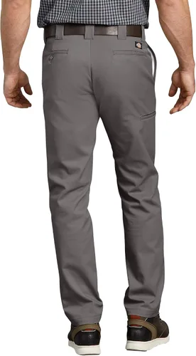 Vista 2 de Dickies - Pantalón cónico de trabajo de sarga elástica para hombre