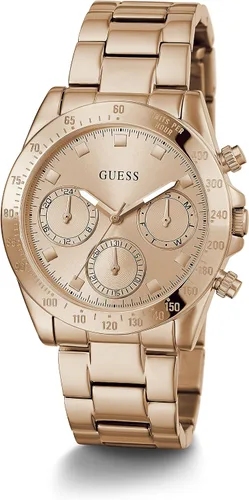 Vista 4 de GUESS US Women's Rose Gold-Tone Multifunction Watch