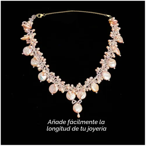 Vista 4 de Extensores de collar de oro de 14 quilates, cadena de plata de ley 925, extensión de collar, pulsera, extensor de tobillera para fabricación
