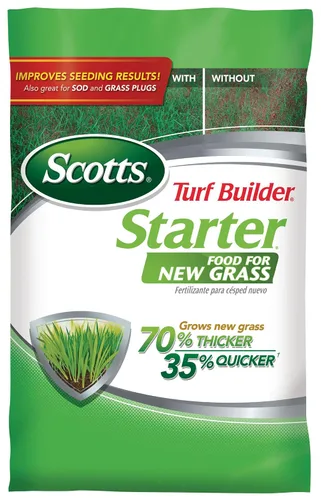 Vista 8 de Scotts Turf Builder - Alimento de inicio para césped nuevo, 15 libras (paquete de 2)