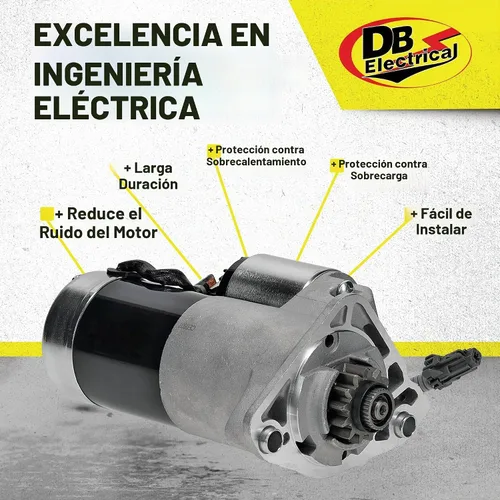 Vista 5 de DB Electrical 410-48112 Arranque Compatible con/Reemplazo para Frontier 4.0L Pickup & Xterra 2005-2015/Pathfinder 2005-2012/Equator