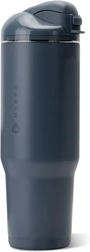 Vista 52 de HydroJug Ease2o - Botella de agua aislada de 24 onzas, tapa con popote y Duna