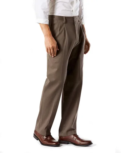 Vista 2 de Dockers Men's Classic Fit Easy Khaki Pants - Pleated (Standard and Big & Tall)