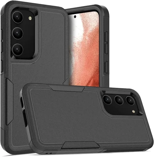 Vista 56 de Funda WOGROO para Samsung Galaxy Z Fold 4 - Funda protectora para teléfono a prueba de golpes, duradera, negra