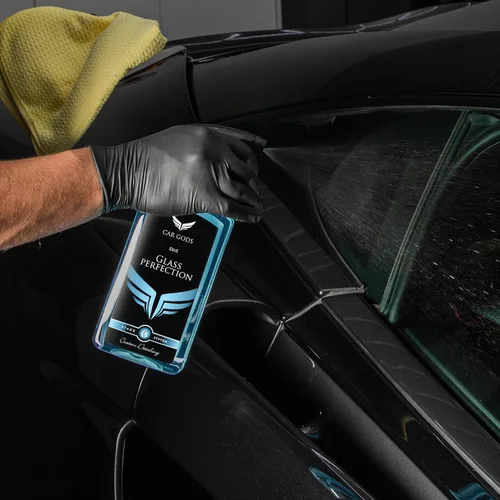 Vista 3 de Car Gods Spray limpiador de vidrio Perfect Clarity de acción rápida sin rayas, 17 onzas líquidas