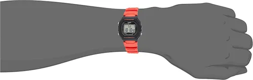 Vista 4 de Casio Mens W-218H-1AVCF Classic Digital Display Quartz Black Watch