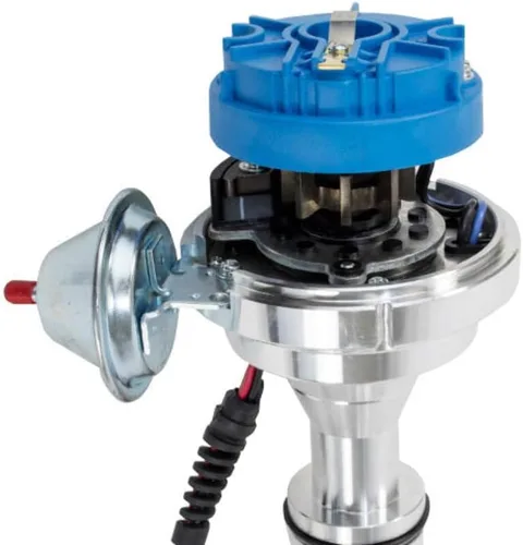 Vista 2 de Top Street Performance JM7708BL Pro Series Distribuidor listo para funcionar (tapa azul)