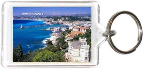 Vista 3 de Llaveros acrílicos franceses de Francia (12 piezas, estilo: toalla Eifel París #A1)