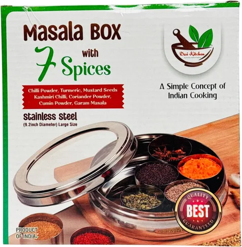 Vista 2 de Desi Kitchen Masala Box (caja de especias)