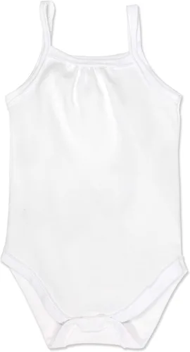 Vista 2 de HonestBaby Body Cami de una sola pieza 100% algodón orgánico para niñas