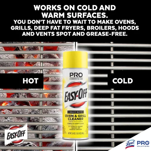 Vista 5 de easy-off Professional horno & Limpiador De Parrilla, 48 oz (2 latas x 24 oz)