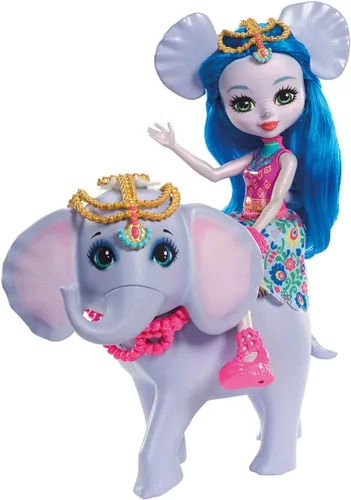 Vista 4 de Enchantimals Ekaterina - Muñecas de elefante