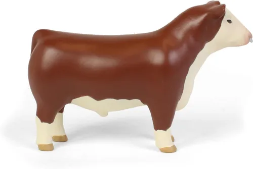 Vista 2 de Little Buster Toys Hereford Show Bull con aro de nariz