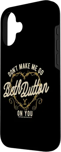 Vista 2 de Funda para iPhone 16 Yellowstone Beth Dutton Don't Make Me