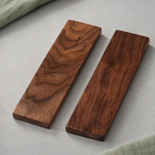 Vista 8 de GALPADA 2 bloques de madera maciza de nogal para tallas artísticas, 7.9