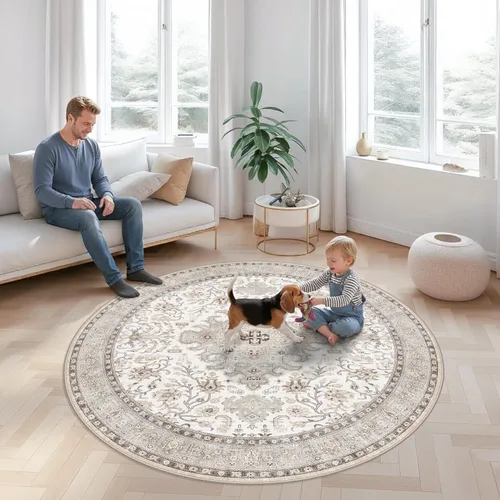 Vista 19 de Alfombra lavable de cocina de 2 x 6: antideslizante oriental interior alfombra pasillo Soft Easy Clean Thin Floor Throw Carpet for Bedroom