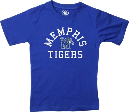 Vista 35 de Wes and Willy Camiseta de algodón orgánico de manga corta para niños de la NCAA