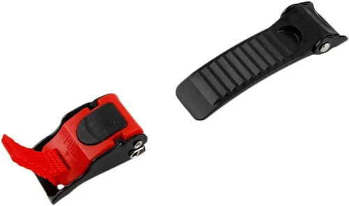 Vista 3 de Kit de hebilla de liberación rápida para casco de motocicleta, hebilla de plástico para tirar, adaptador de correa de barbilla, se instala sin