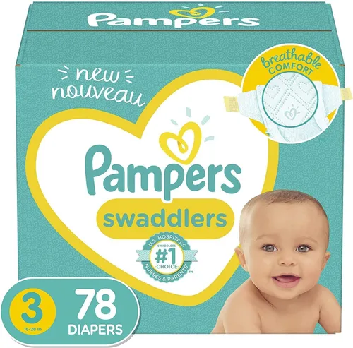 Vista 9 de Pampers Pañales Swaddlers, talla 3, 174